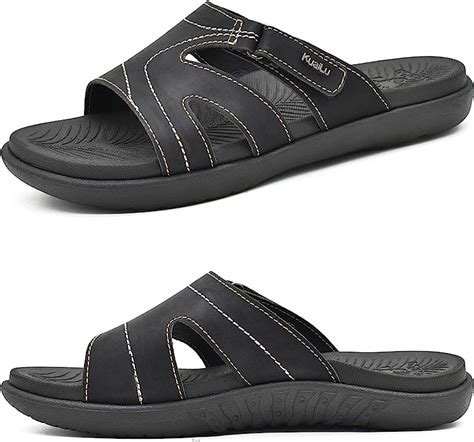 Find helpful customer reviews and review ratings for <strong>KuaiLu</strong> Mens Recovery <strong>Sandals</strong> Sport Comfortable Arch Support Cushion Athletic Slides Orthotic Plantar Fasciitis Open Toe Slip On Wide Width Thick Sole Sandles Summer Pool Beach Slippers Black Size 12 at Amazon. . Kuailu sandals